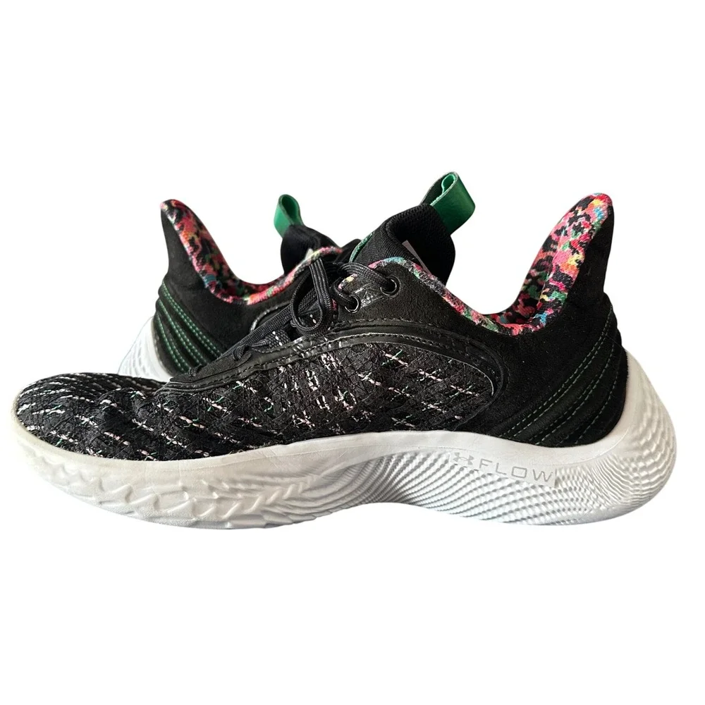 Under Armour Stephen‎ Curry Flow 9 Black Multicolor Basketball Shoes Mens
